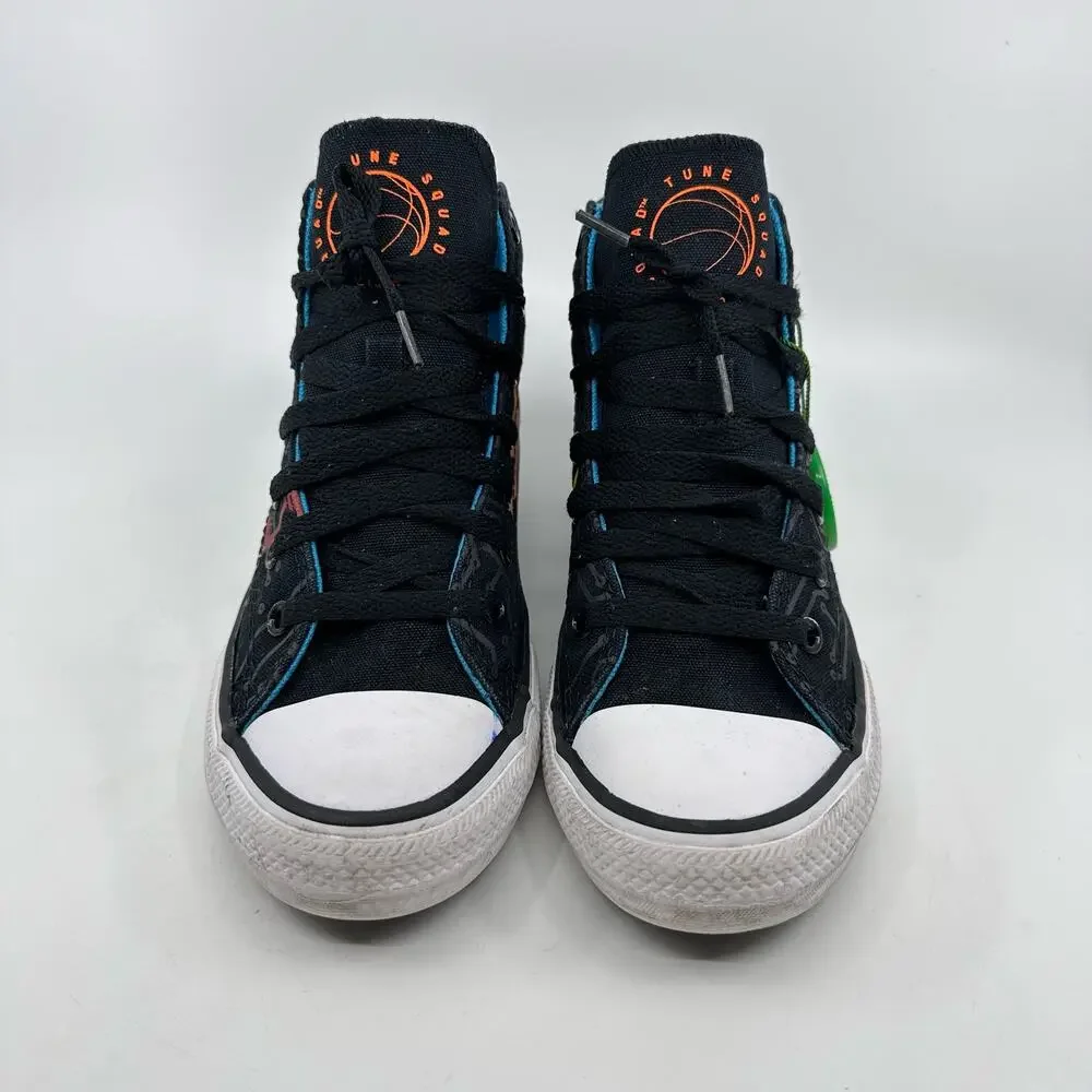Converse Space Jam Looney Tunes Chuck Taylor High-Top Shoes Black Youth US 2.5